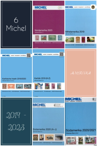 6  Михел каталози АМЕРИКА 2019-2023    ( на CD ), снимка 1
