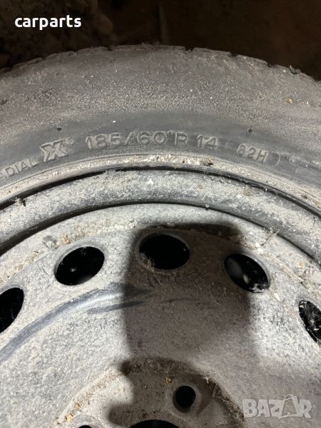 185/60r14 Et43 железни джанти с гуми, снимка 1