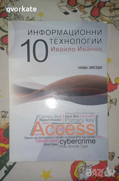 Информационни технологии за 10 клас-Ивайло Иванов, снимка 1