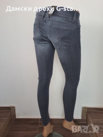 Дамски дънки G-Star RAW®LYNN D-MID SUPER SKINNY WMN MEDIUM AGED W26/L32; 11-2, снимка 2 - Дънки - 46245914