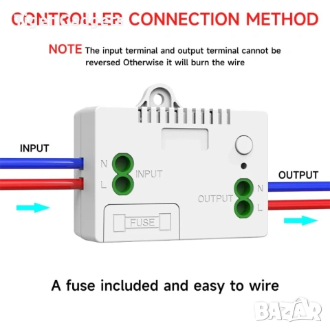 Cerhot QX-301 безжичен ключ за осветление 2 канален комплект RF 220V, снимка 6 - Други стоки за дома - 54194933