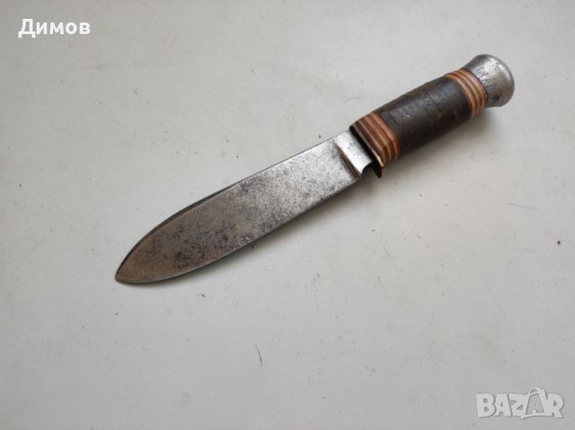 Стар колекционерски боен / ловен нож SOLINGEN Солинген, снимка 4 - Ножове - 46241708