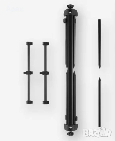 Шаранджийска Стойка Rod Pod за Фидер и Дъно.Статив за Въдиц.Компактна Стойка,Колче.Аксесоари Риболов, снимка 4 - Екипировка - 54006554