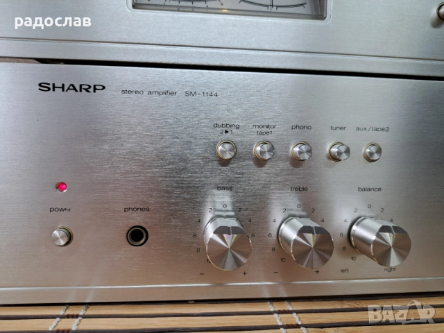 SHARP SM-1144H / ST-1144H, снимка 2 - Ресийвъри, усилватели, смесителни пултове - 53382617