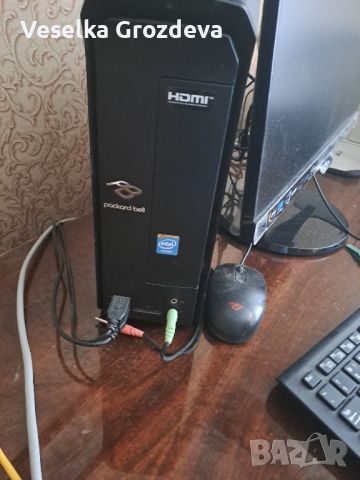компютър,монитор,клавиатура и мишка, снимка 1 - За дома - 46247161