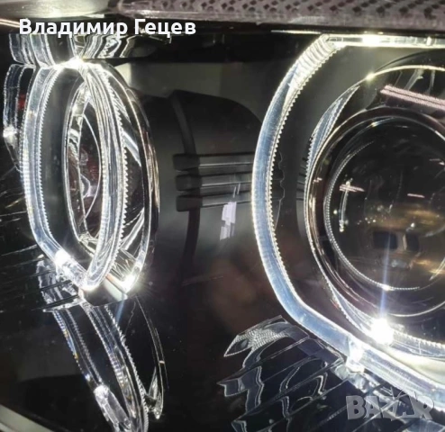 Фарове LED Angel eyes BMW E90, снимка 2 - Части - 54252299