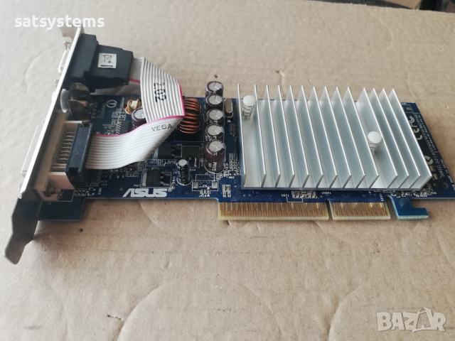 Видео карта NVidia GeForce Asus N6200TD 128MB DDR 64bit AGP, снимка 5 - Видеокарти - 45033836