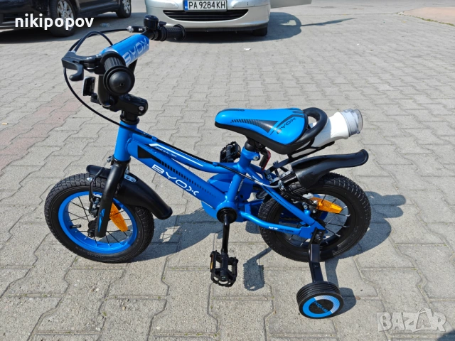 BYOX Велосипед 12" PRINCE син, снимка 9 - Велосипеди - 53531653
