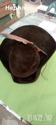 Немска ловджийска шапка,1930г,оригинал , снимка 3 - Екипировка - 50352551