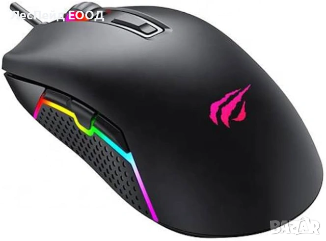 Геймърска мишка HAVIT GameNote RGB нова, 3600 DPI, USB, снимка 3 - Клавиатури и мишки - 54252700