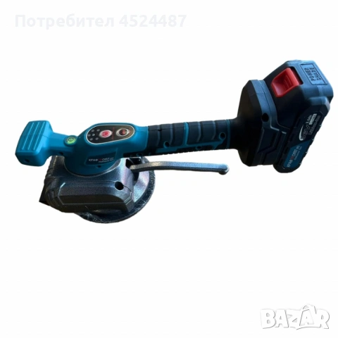 Акумулаторна вендуза за плочки 36V 8Ah KraftRoyal BG с две батерии FTTVM-318, снимка 2 - Друга електроника - 53433958