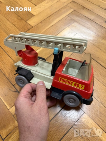 Играчка Камионче - пожарна на Playmobil, снимка 3 - Колекции - 54177280