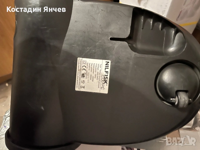 Samsung прахосмукачка с контейнер,Nilfisk датска с торбичка, снимка 12 - Прахосмукачки - 52887109