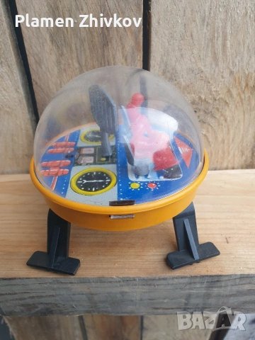 механична играчка с ключе -ЛУНОХОД, снимка 2 - Колекции - 53912931