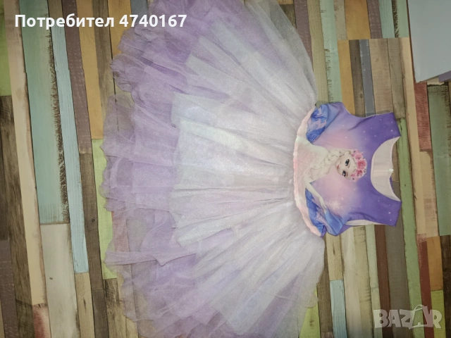 Детска Рокля Елза 7 години