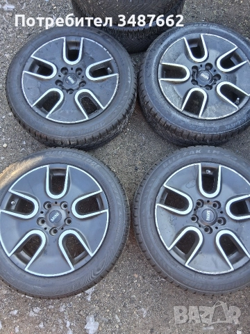 17цола оригинални за МИНИ КУПЪР и BMW 5×120 ет 50 ц.72.1м. 7J ×17