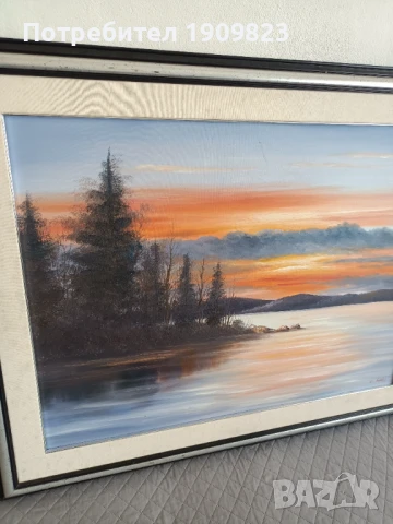 Голяма маслена картина , снимка 5 - Картини - 50494505