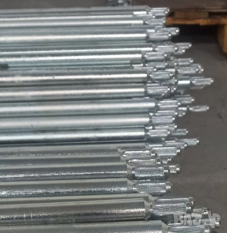 Плътен заземителен кол 1.5м. Ф20 , снимка 2 - Строителни материали - 52532077