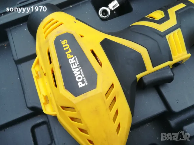 POWERPLUS-КОМПРЕСОР С МАРКУЧ И МАНОМЕТЪР 3103251616, снимка 11 - Компресори - 49711563