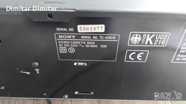 Sony tc-k461s., снимка 9 - Декове - 48352288