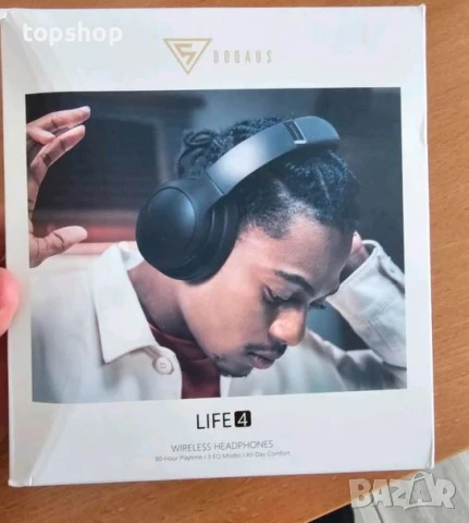 DOQAUS LIFE 4 Безжични слушалки Type C, 90H Playtime, Bluetooth 5.3, снимка 2 - Слушалки и портативни колонки - 50501889