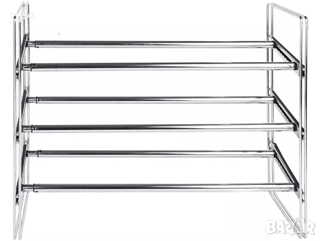 НОВА! Етажерка за обувки 3 нива телескопична, снимка 2 - Други стоки за дома - 49786182
