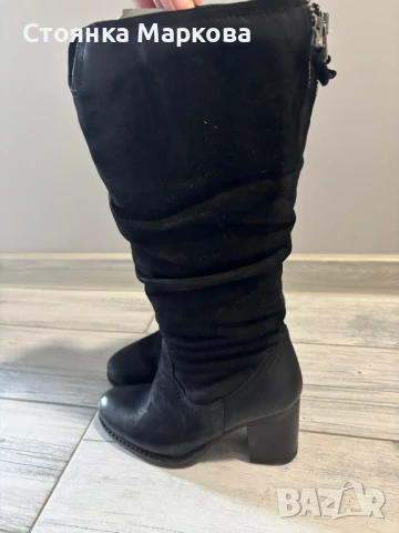 Високи ботуши-ест.кожа, снимка 2 - Дамски ботуши - 51064499