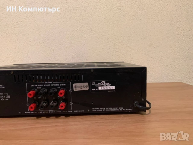 Продавам интегриран стерео усилвател JVC AX-330BK, снимка 7 - Ресийвъри, усилватели, смесителни пултове - 51076668