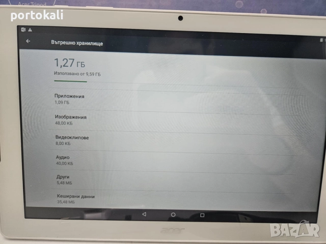 Таблет Acer Iconia One 10 A6003, снимка 10 - Таблети - 52497523