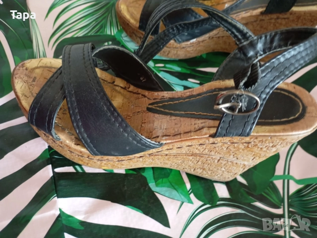 Дамски високи сандали, снимка 4 - Сандали - 51466250