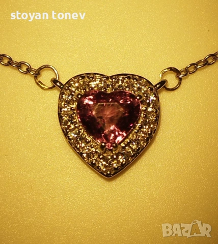 „Магично сърце“ – Ръчно изработено бижу с истинска магия в центъра!, снимка 6 - Колиета, медальони, синджири - 53775686