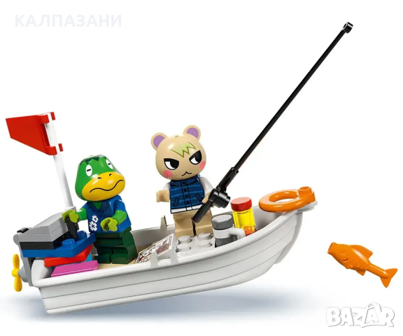 LEGO® Animal Crossing™ 77048 - Пътуването с лодката на Kapp'n, снимка 10 - Конструктори - 44939464