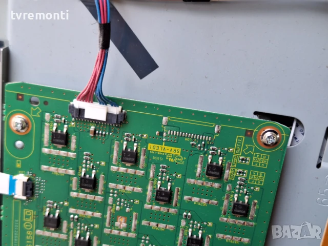 INVERTER BOARD TNPA6158 1 LD for 55 inc Panasonic TX-55CRW854 DISPLAY LTA550FJ03, снимка 4 - Части и Платки - 51017530