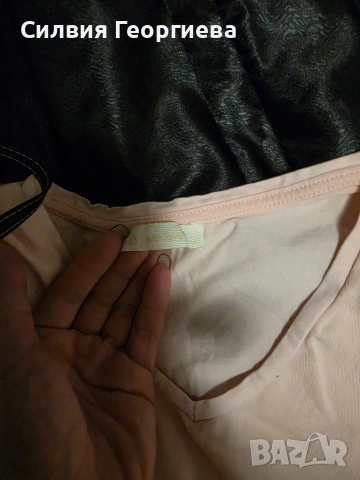 Дамска розова тениска, снимка 2 - Тениски - 54032275