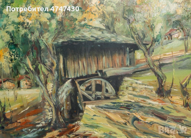 Христо Радев маслени бои картина пейзаж, снимка 5 - Картини - 53635460