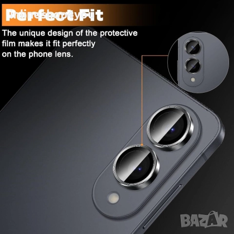 Стъклен Протектор за Камера Тип Рингове за Samsung Galaxy S25 Edge / S25 / S25 Ultra / S25+, снимка 5 - Резервни части за телефони - 52647733