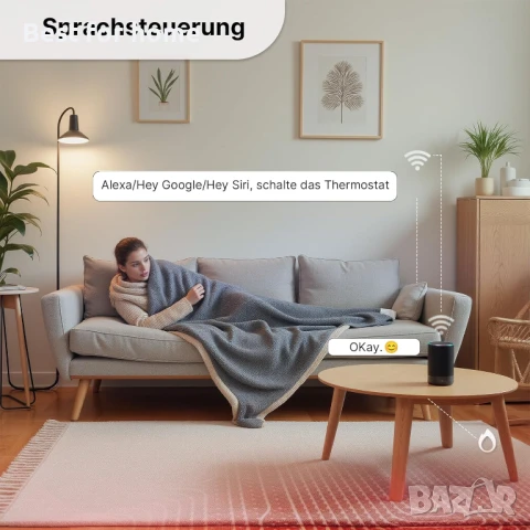 MOES Smart Matter термостат за подово отопление, снимка 6 - Друга електроника - 50647329