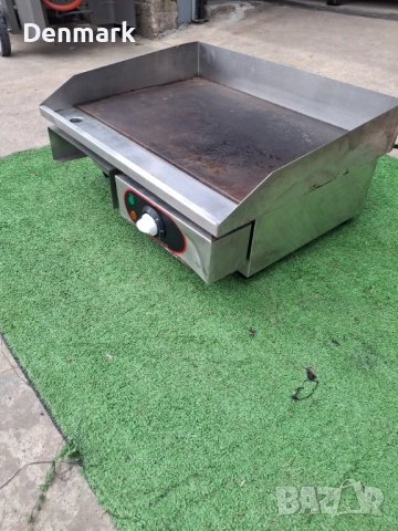  Професианална скара изцяло гладка, снимка 2 - Друго търговско оборудване - 51924550