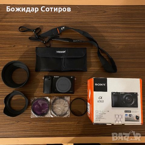 Sony A6000 Перфектна + Аксесоари, снимка 1