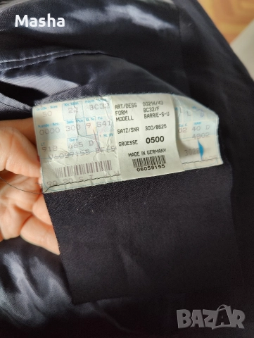 AIGNER мъжко вълнено сако L, снимка 6 - Сака - 52815877