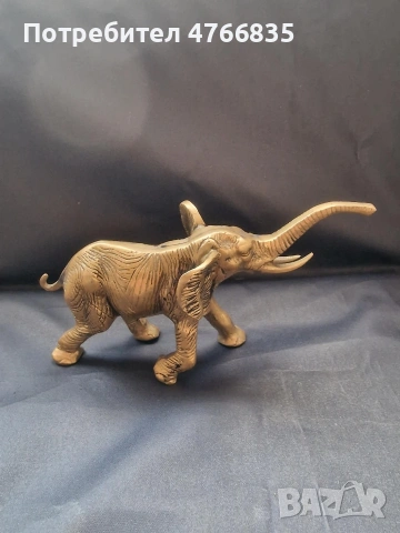 Бронзов слон , снимка 2 - Колекции - 54153383