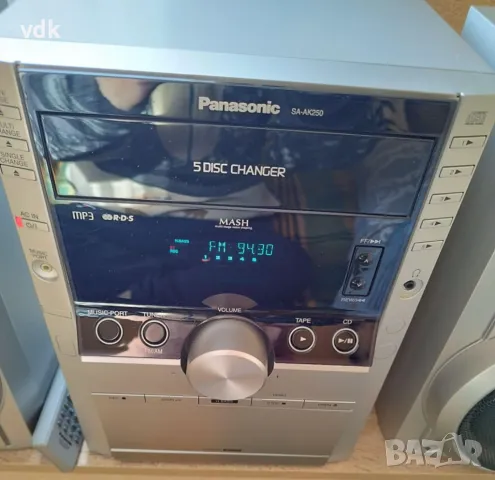 Стерео-уредба PANASONIC AK-250 / CD/MP3 - НОВА!!!, снимка 3 - Аудиосистеми - 49455323