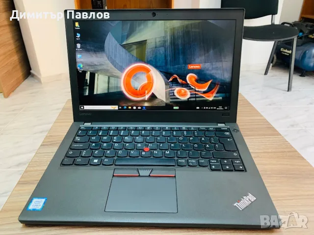 Lenovo ThinkPad X270 i3 7100u / 8GB / 256GB / FHD IPS, снимка 1 - Лаптопи за дома - 47758690