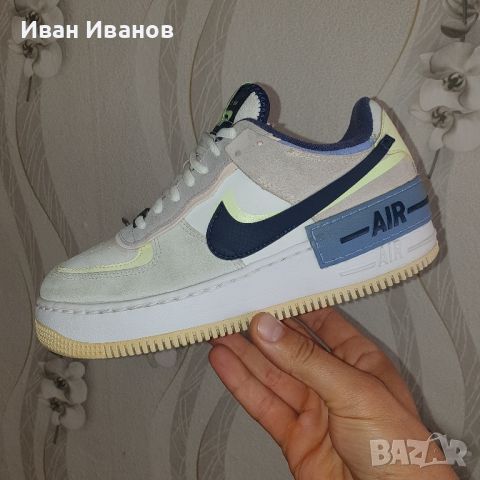 оригинални маратонки NIKE WMNS AIR FORCE 1 SHADOW  номер 39, снимка 9 - Маратонки - 46160356