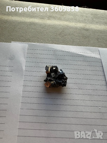 Галенит с калцит – естествен минерал от България