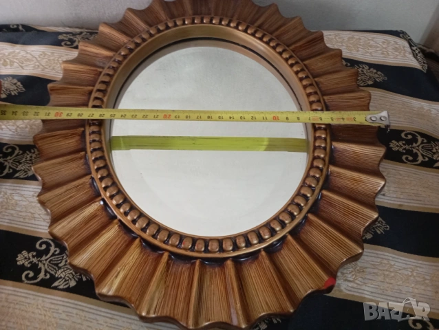 Винтидж огледало за стена, снимка 4 - Огледала - 53754621