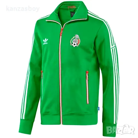 ADIDAS 1986 MEXICO RETRO FOOTBALL JACKET - мъжко ретро горнище Л , снимка 1 - Спортни дрехи, екипи - 47197326