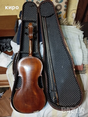 Стара немска цигулка , снимка 2 - Струнни инструменти - 53961704