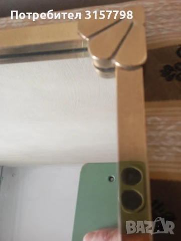 Ретро огледало за стена, снимка 3 - Антикварни и старинни предмети - 50446692