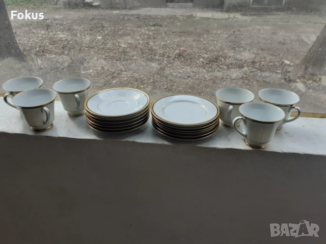 Японски порцелан Noritake маркировка сервиз за чай 18 части, снимка 4 - Антикварни и старинни предмети - 53431761